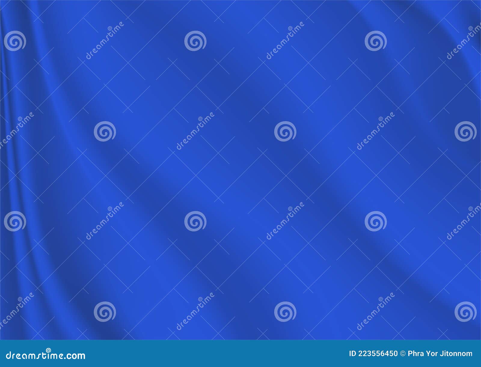 smooth elegant blue silk or satin luxury cloth texture can use as wedding background.